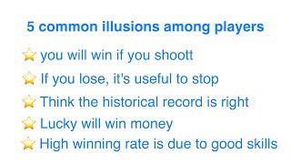 5 common illusions of baccarat players, 50% profitable, newcomers should not go astray, strategy