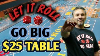 $25 TABLE Try to win at craps strategy – GO BIG by Ryan
