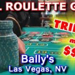 EVERY NUMBER A WINNER! – Live Roulette Game #20 – Bally’s, Las Vegas, NV – Inside the Casino