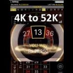 Betway Live Roulette. 4K to 52K Huge win in 10Mins with Lightening Roulette