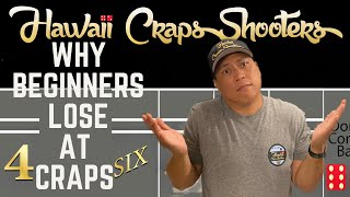 Why Beginners Lose at Craps: Not knowing Dice Probability