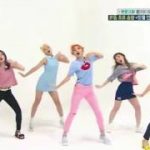 Red Velvet Russian Roulette dance mirror