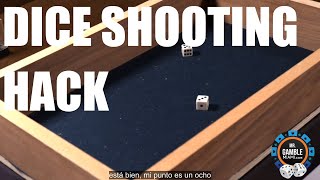 Dice Shooting Hack on Craps Table Cheating Mechanism