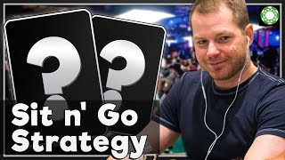 Sit N’ Go Hand History Review (SNG Strategy) – A Little Coffee with Jonathan Little