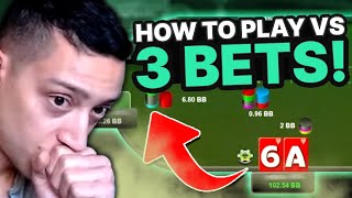 LEARN HOW TO PLAY vs. 3-BETS | Study Stream with Jordan & BBZ Student