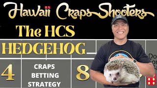 The HCS Hedgehog Craps Betting Strategy: Perfect for a $15 min Craps Table.