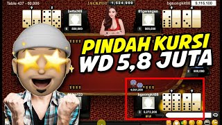 Syarat Mutlak Dapat Qiu !!! WD 5,8 Juta Pakai Trik Pindah Kursi Main DominoQQ Online | Bang Songkit