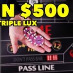 How to win $500 Craps Betting Strategy