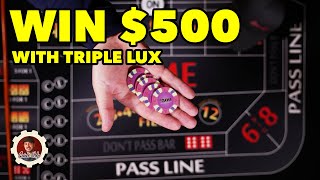 How to win $500 Craps Betting Strategy