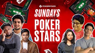 Sundays with @PokerStars India ft. Tanmay, Rider, Shamerfleet, Sejal and unfortunately Vivek