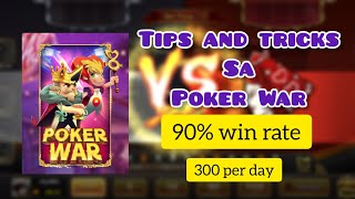 RAINBOW GAME/ TIPS AND TEKNIKS KAY POKER WAR..