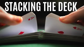 CARD CHEATING Technique: Stacking the Deck