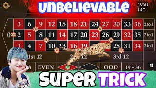 roulette Super & unbelievable betting strategy – roulette strategy to win – roulette win techniques