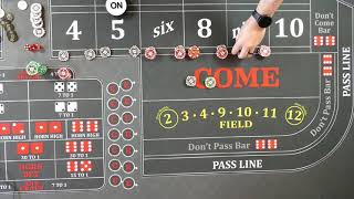 Good craps strategy?  The power press method starting at a higher bet.