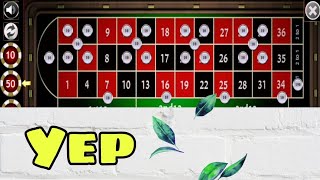 🥀 100% Success My Target to Create Awesome Betting Strategy to Roulette || Roulette Strategy to Win