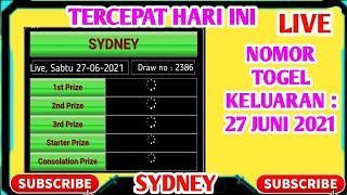 Live Draw Nomor Sydney hari ini