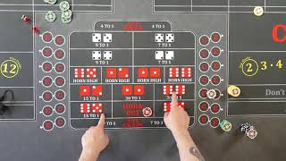 Good craps strategy? Center action what not to do!