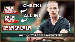 TOP 5 BEST POKER TRAPS OF THE DECADE!
