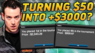 How to WIN an Online Poker Tournament. MUST SEE!