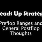 Poker Heads Up Strategy (NLHE)