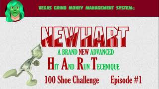 Baccarat-Patterns NEWHART 100 Shoe Challenge Ep. 1 of 4