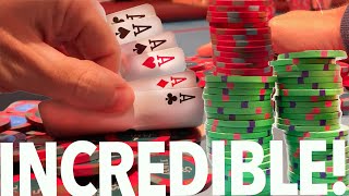 MAGNIFICENT HANDS – MASSIVE POTS – MONSTER SESSION!!! // Texas Holdem Poker Vlog 54