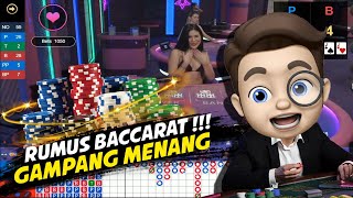 Main Baccarat Online Pakai Rumus !!! Tinggal Jiplak Menang 2.1 Juta