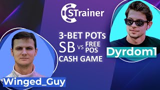 Simple GTO Trainer – Review of the “3-BP SB vs Free Pos” Training Pack by Dyrdom1 & Winged_Guy