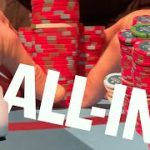 RUNNING HOT, HOT, HOT… WITH TRASH!! // Texas Holdem Poker Vlog 53