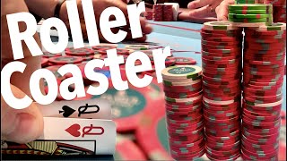 PLEASE FASTEN YOUR SEATBELT & ENJOY THE RIDE!! // Texas Holdem Poker Vlog 55