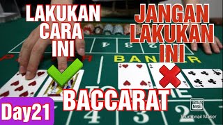 Lakukan cara ini di Baccarat Online Menang Setiap Hari