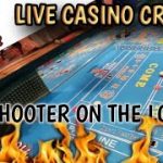 LIVE CRAPS GAME – SOME DECENT ROLLS – Live Craps Game at Century Casino