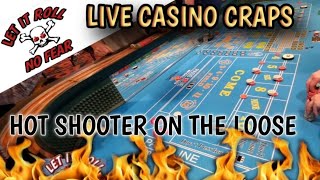 LIVE CRAPS GAME – SOME DECENT ROLLS – Live Craps Game at Century Casino