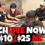 $5/10/25 No-Limit Hold’em | TCHLive Dallas | 07/13/2021