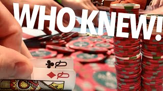 EXPECT THE UNEXPECTED!! // Texas Holdem Poker Vlog 57