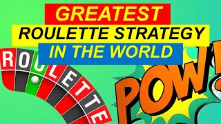 GREATEST ROULETTE STRATEGY IN THE WORLD | STRAIGHTBETS
