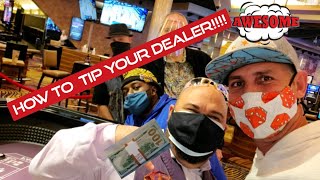 CRAPS STRATEGIES -HOW TO MAKE DEALERS LOVE YOU ===TIPPING