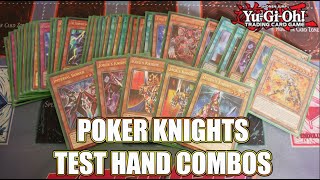 YUGIOH Learn To Play: Poker Knights – Test Hand Combos
