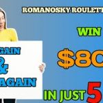 romanosky roulette system roulette strategy | big win |Durban | Roulette channel gameplay