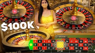 Putting $20,000 on 1 Roulette Spin!