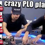 These Guys CAN’T WAIT to Get Their Chips in Fast Enough! A Pot Limit Omaha Poker Video