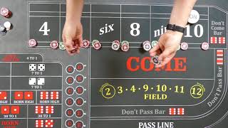 Good craps strategy?  Pressing the sister numbers.