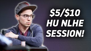 Heads Up 5/10 NL Hold’em with Kevin Rabichow