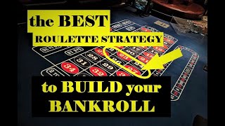 BEST Roulette Strategy Ever to WIN | BEST Roulette Strategy to Build Bankroll | Online Roulette