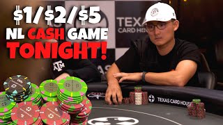 $1/$2/$5 NL Hold ‘Em Cash Game | TCHLive Poker Stream