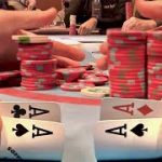 ACES AND MORE ACES!! // Texas Holdem Poker Vlog 49
