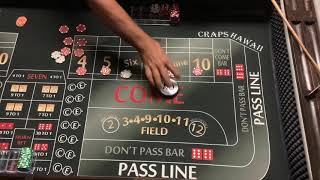 Craps Hawaii — The Low Rollers $32 Across (Part 2)