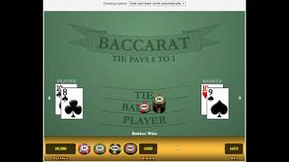 Testing Brunson-FX-Style Easy Way Baccarat Strategy