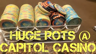 Crazy Poker Action @ Capitol Casino! // Texas Holdem Poker Vloggers Meetup