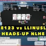 Sauce123 vs LLinusLLove Heads Up NLHE Strategy